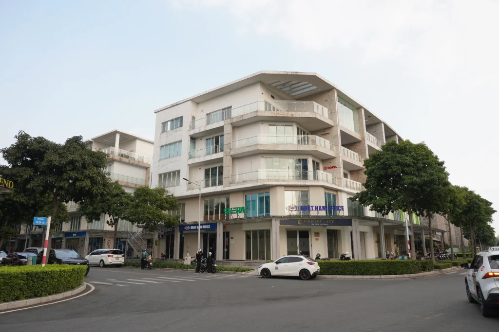 Shophouse Sari Town tại góc giao lộ với lợi thế hai mặt tiền kinh doanh