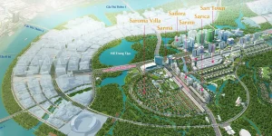 Sơ đồ mặt bằng khu đô thị Sala Thủ Thiêm