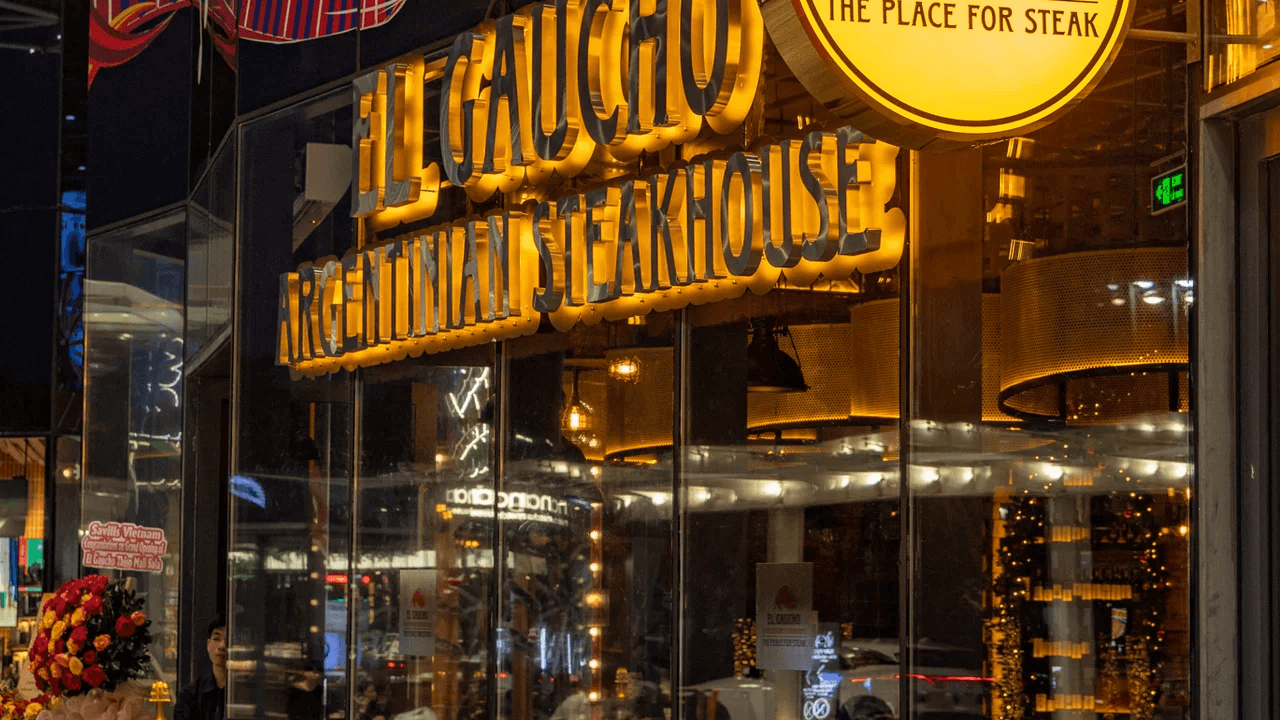 El Gaucho Argentinian Steakhouse – nhà hàng cao cấp tại Sala Thủ Thiêm trong Thiso Mall