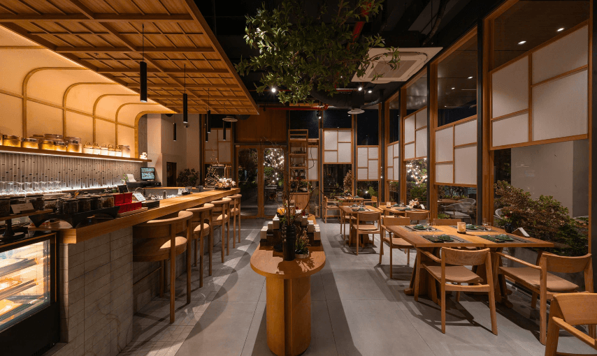 Quan Tea – nhà hàng cao cấp tea dining plant-based gần Sala Thủ Thiêm