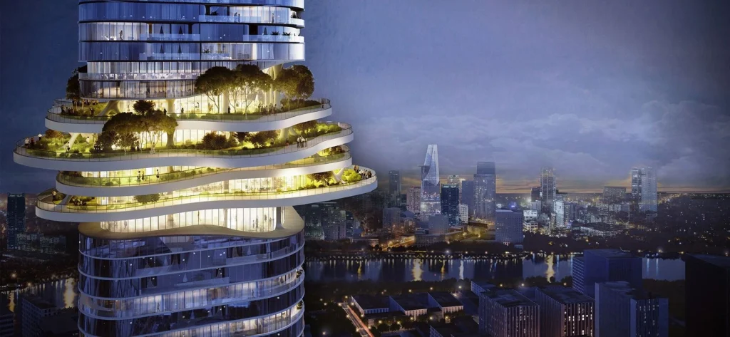 Empire City vs Khu đô thị Sala 2026: So sánh hai thái cực sống thượng lưu tại lõi khu Đông 5 Thiết kế tầng xanh và không gian sinh thái trong tòa tháp Empire City