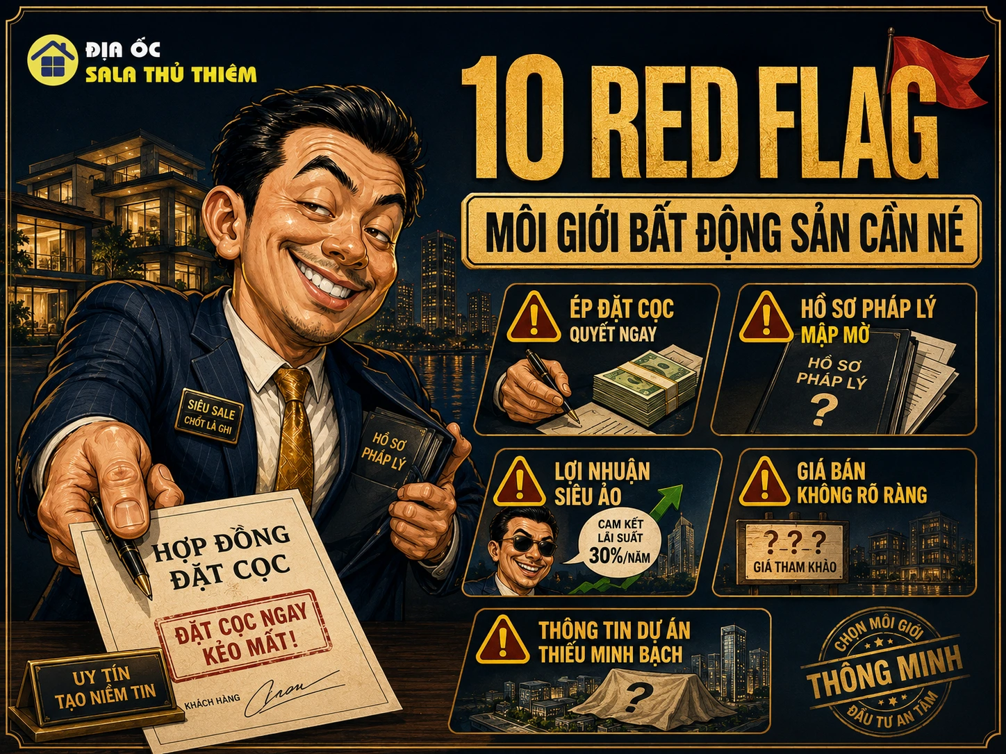 10 redflag môi giới Thumbnail