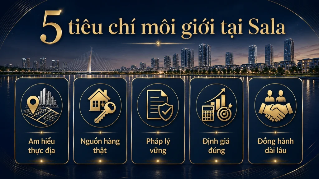 Top 5 tiêu chí phải có khi lựa chọn môi giới tại Sala Thủ Thiêm 2 5 tiêu chí bắt buộc khi lựa chọn môi giới tại Sala Thủ Thiêm