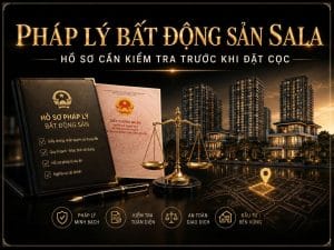 Trang chủ 2 Pháp lý bất động sản Sala và những hồ sơ cần kiểm tra trước khi đặt cọc