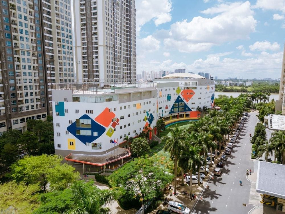Saigon Pearl: Đánh giá vị trí, tiện ích và giá trị sống thực tế mới nhất 2026 2 Cơ sở Wellspring Saigon tại khu dân cư Saigon Pearl, 92 Nguyễn Hữu Cảnh