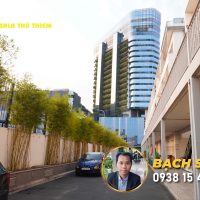 Hành lang phía sau Shophouse Nguyễn Cơ Thạch