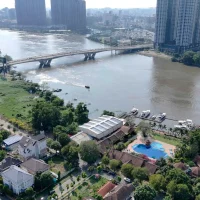 View sông Sài Gòn từ Lan Anh Village kết nối trung tâm TP.HCM và Thủ Thiêm
