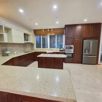 Nội thất bên trong nhà bếp biệt thự Saigon Pearl. Ảnh được cung cấp bởi Địa Ốc Sala Thủ Thiêm.