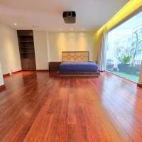 Không gian phòng ngủ sang trọng bên trong biệt thự Saigon Pearl. Ảnh được cung cấp bởi Địa Ốc Sala Thủ Thiêm.