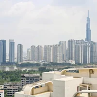 View-nhìn-ra-ngoài-từ-căn-hộ-Penthouse-Duplex-Sadora-Thủ-Thiêm