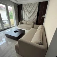 phòng khách nội thất biệt thự sinh thái Sala Thủ Thiêm Saroma Villa
