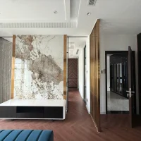 không gian nội thất cao cấp biệt thự sinh thái Sala Thủ Thiêm Saroma Villa. Ảnh được cung cấp bởi Địa Ốc Sala Thủ Thiêm.