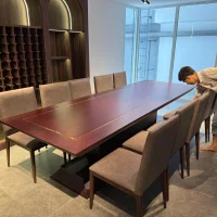phòng ăn sang trọng trong biệt thự sinh thái Sala Thủ Thiêm Saroma Villa