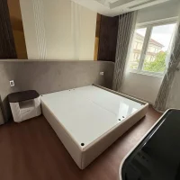 Phòng ngủ sang trọng tông ấm trong biệt thự sinh thái Sala Thủ Thiêm