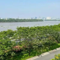 View sông Sài Gòn từ đường Trần Quý Kiên Thạnh Mỹ Lợi TP Thủ Đức