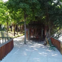 Lối đi ven sông trong khu đất 98 Gò Cát Phú Hữu